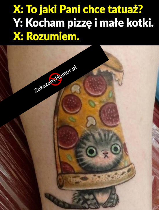 Pizza-i-kotki-ten-tatuaż-wymiata